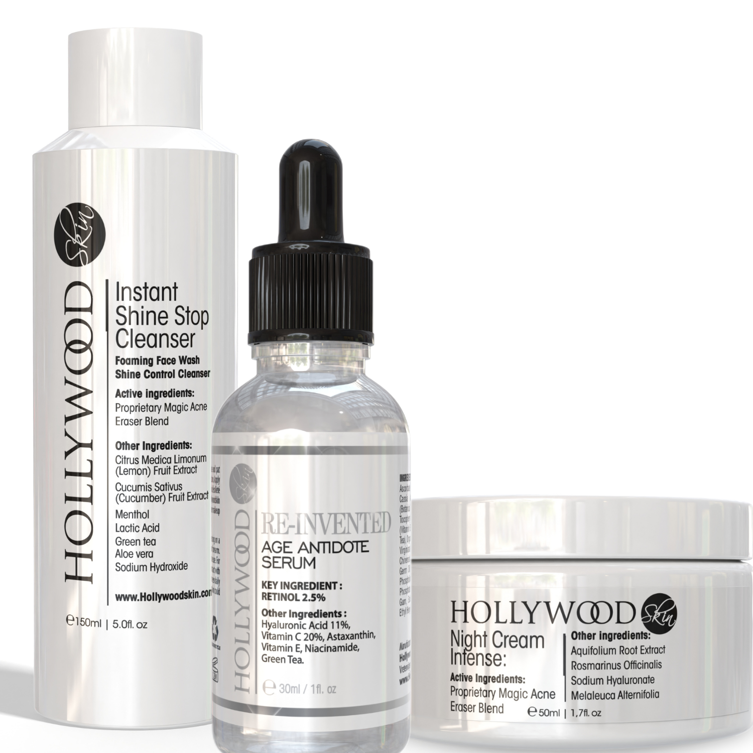 PM GLOW ROUTINE 3-Step glow boosting & anti-aging kit